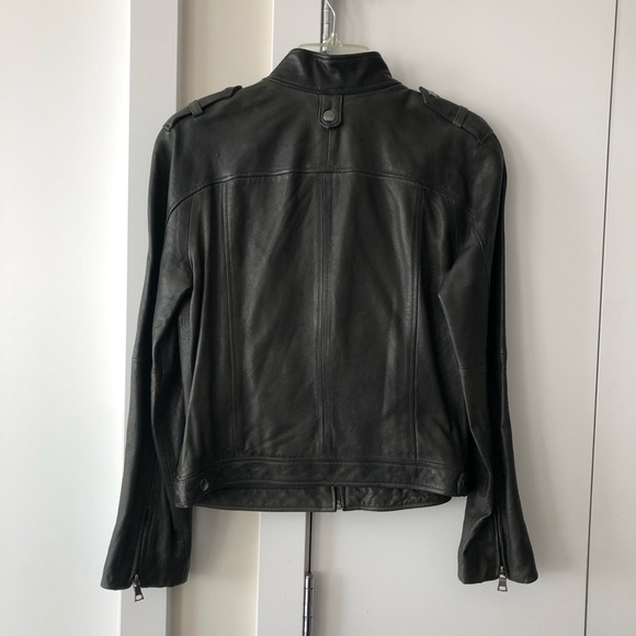 Brand New Banana Republic Genuine Leather Jacket - Picture 2 of 4
